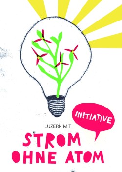 Junge Grüne lancieren ihre erste Initiative Flyer zur Lancierung