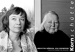 Brigitta Würsch, Eva Zwimpfer Ausstellungskarte Brigitta Würsch, Eva Zwimpfer