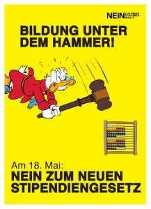 Bild zu Bildung unter dem Hammer! NEIN zum neuen Stipendiengesetz